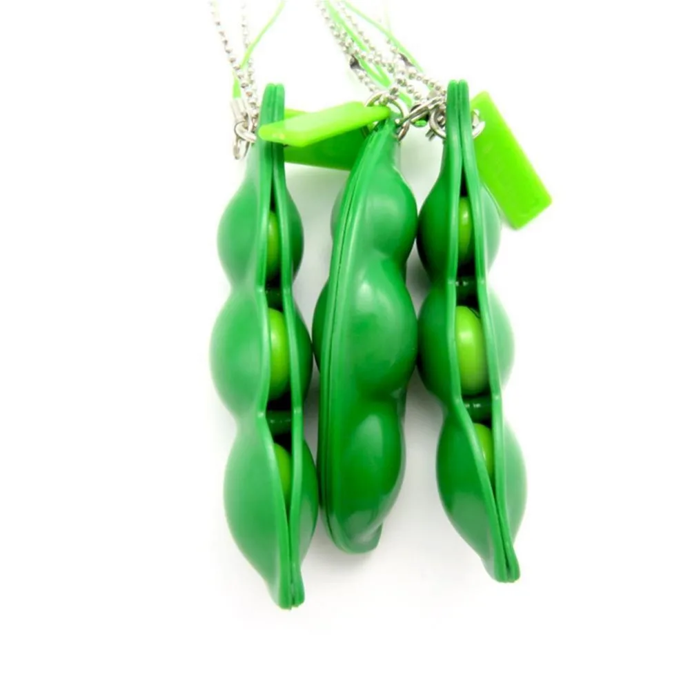 1 предмет просто сжимайте эти горох прямо горячая Распродажа Веселые бобы мягкие