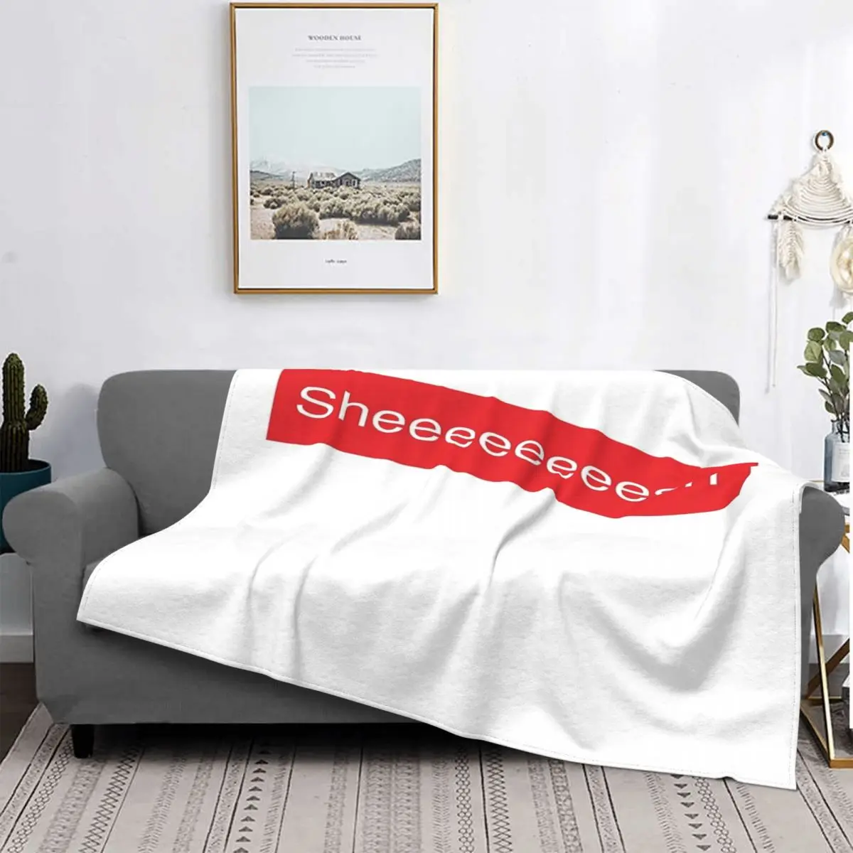 

Sheeeeeesh-Manta a cuadros para cama, colcha de lino, muselina, manta Kawaii para cama