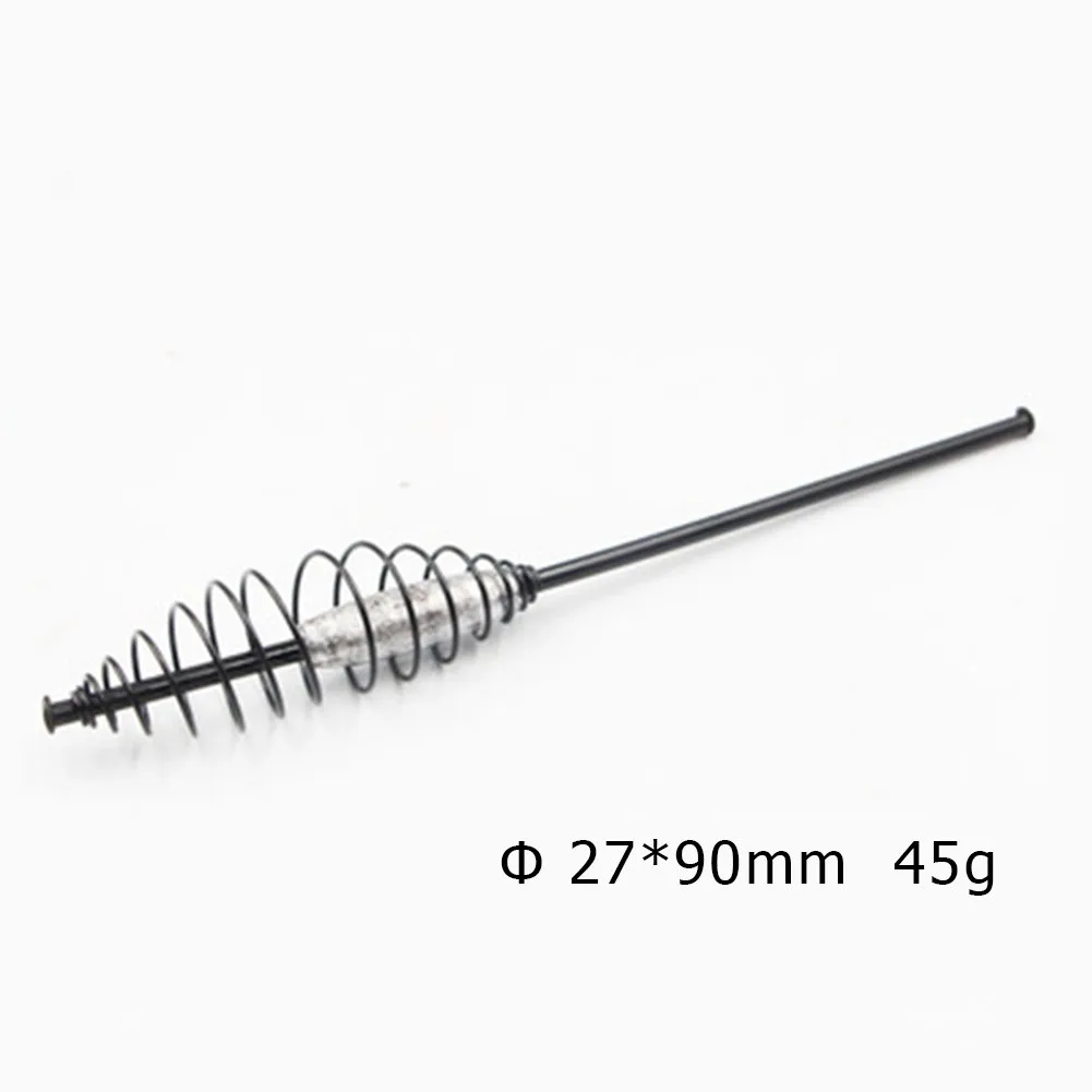 

1PC Carp Fishing Lure Cage Long Tube Spring Bait Cage Fishing Accessory Bait Cage Fishing Trap Basket Feeder Holder