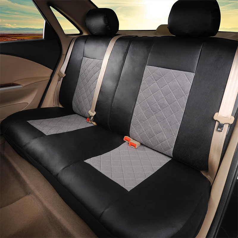 Новый роскошный чехол для автомобильного сиденья из искусственной кожи удобный