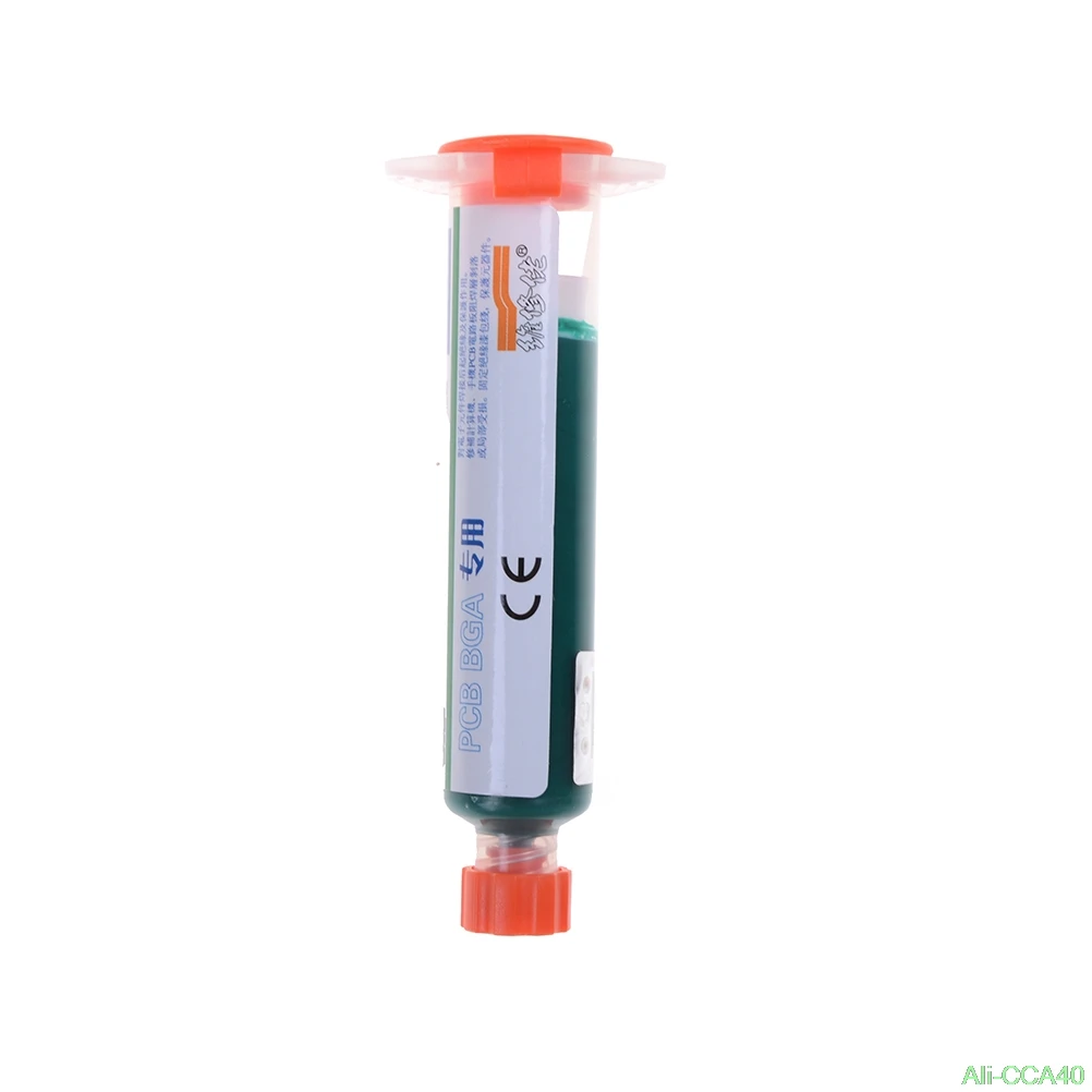 

10ML GREEN UV SOLDER MASK PCB BGA PAINT PREVENT CORROSIVE ARCING Soldering Paste Flux Cream Welding Fluxes Oil 1PCS