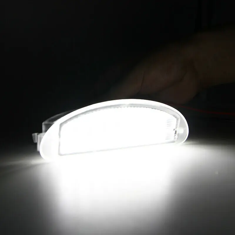

1pc License Plate Light Car LED For Clio MK2 1998-2006 White Practical