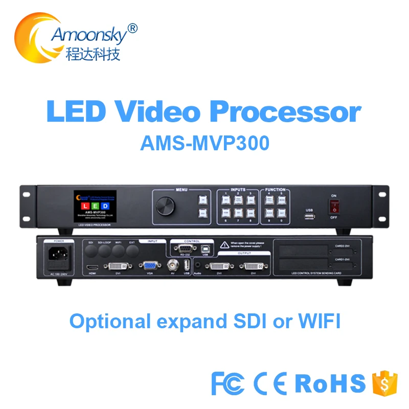 Горячая Распродажа светодиодный видеопроцессор выберите расширение Wi Fi или SDI