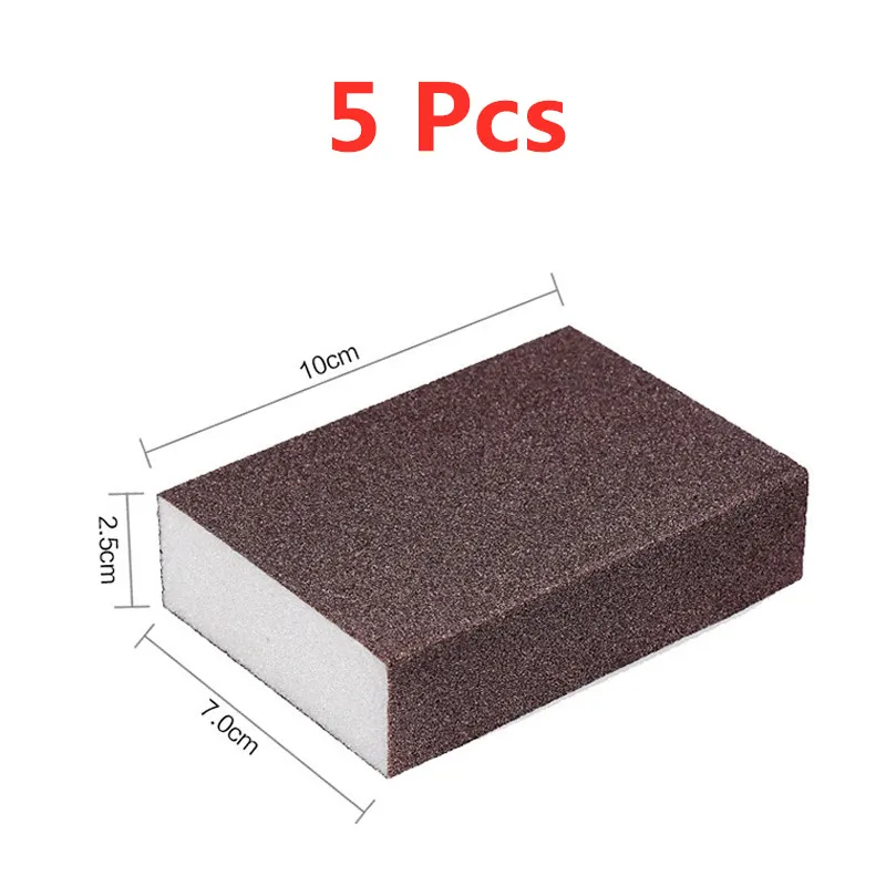 JGSHM-5Pcs 5 шт. Nano губка волшебная ластик для удаляющая ржавчину для очистки хлопка Наждачная губка меламиновая губка кухонные принадлежности для очистки от накипи - Цвет: JGSHM-5Pcs