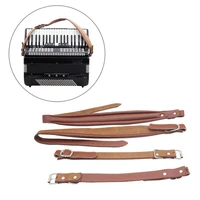 accordion straps one pair adjustable synthetic leather accordion shoulderstraps for 16 120 bass accordions keyboard instruments