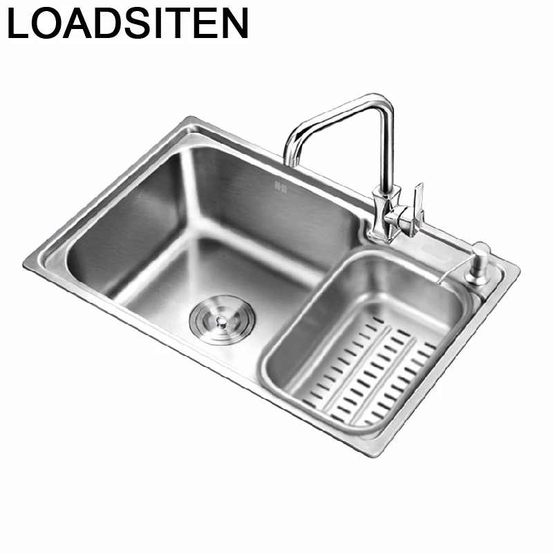 Para Acero inoxiable Torneira Gourmet Zlewozmywak Portatil кухонная раковина для посуды Lavabo Cuba Pia Cozinha Fregadero De
