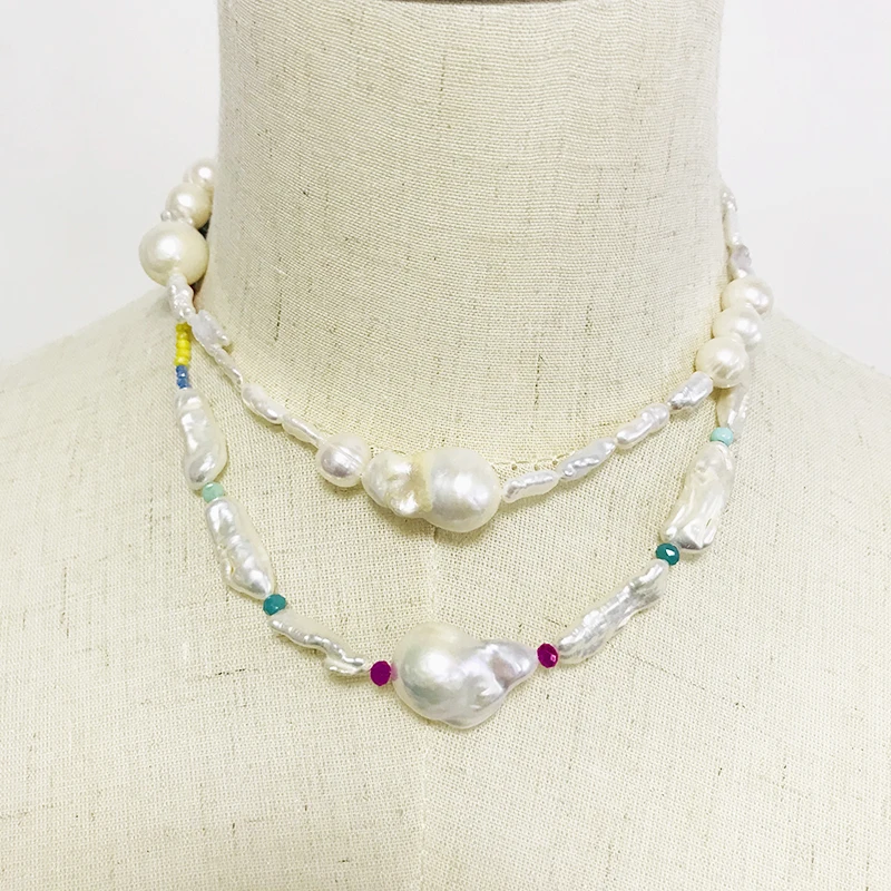 Богемное ожерелье с разноцветными бусинами модные аксессуары для мужчин и