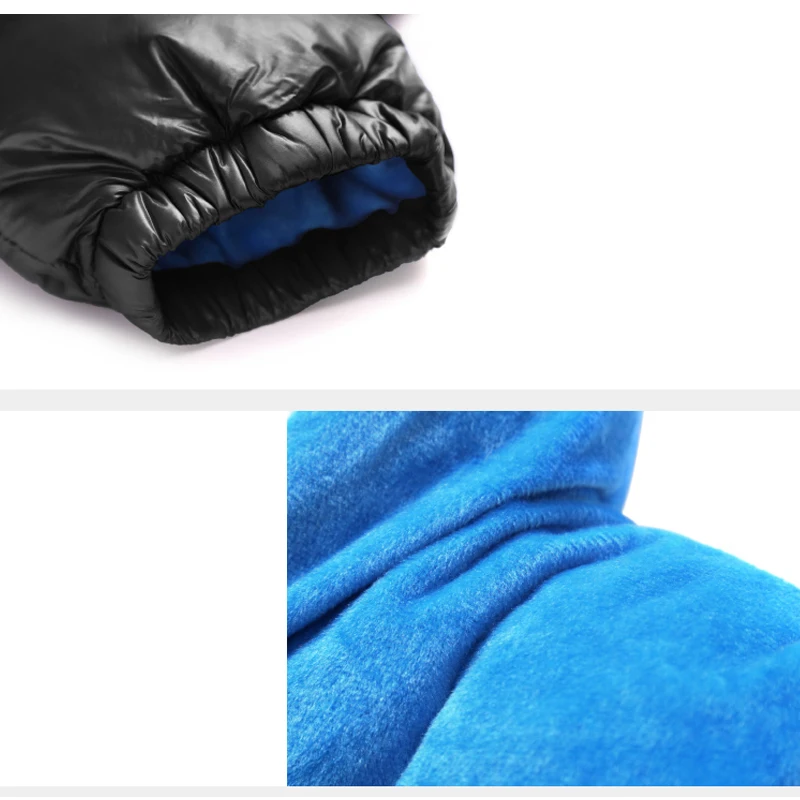 Черные ледяные зимние мужские/женские 24 28 см флисовые накладные и