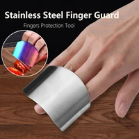 fingers guard protect stainless steel hand protector vegetable cutting knife cut finger protection kitchen gadgets tools
