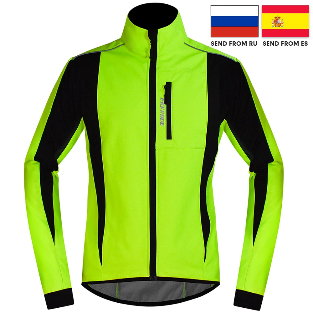 

Ciclismo Ironride Mens Bicycle Reflective Jacket Cycling Jacket Sports Softshlell Cortavientos Running Waterproof Windbreaker