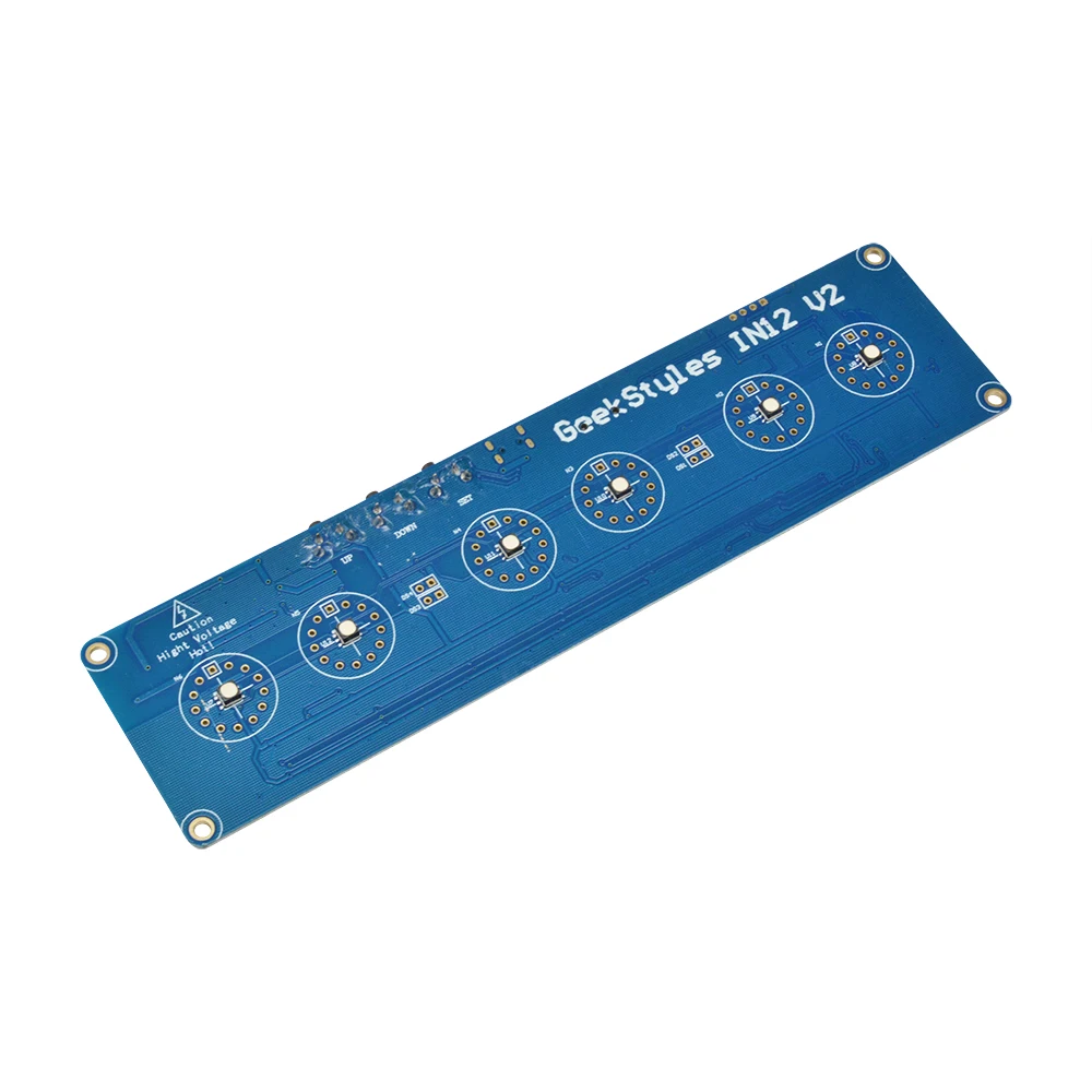 12 В постоянного тока 1A STM8S005 контроль IN14 Nixie трубка цифровые светодиодные часы