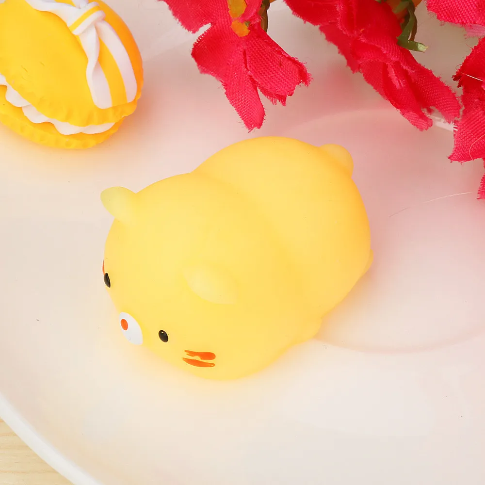 

Cute Smile Mochi Cat Squeeze Healing Fun Kids Kawaii Toys Stress Reliever Decor Sensory Toy Simple Dimple Fidget Toys Spinners