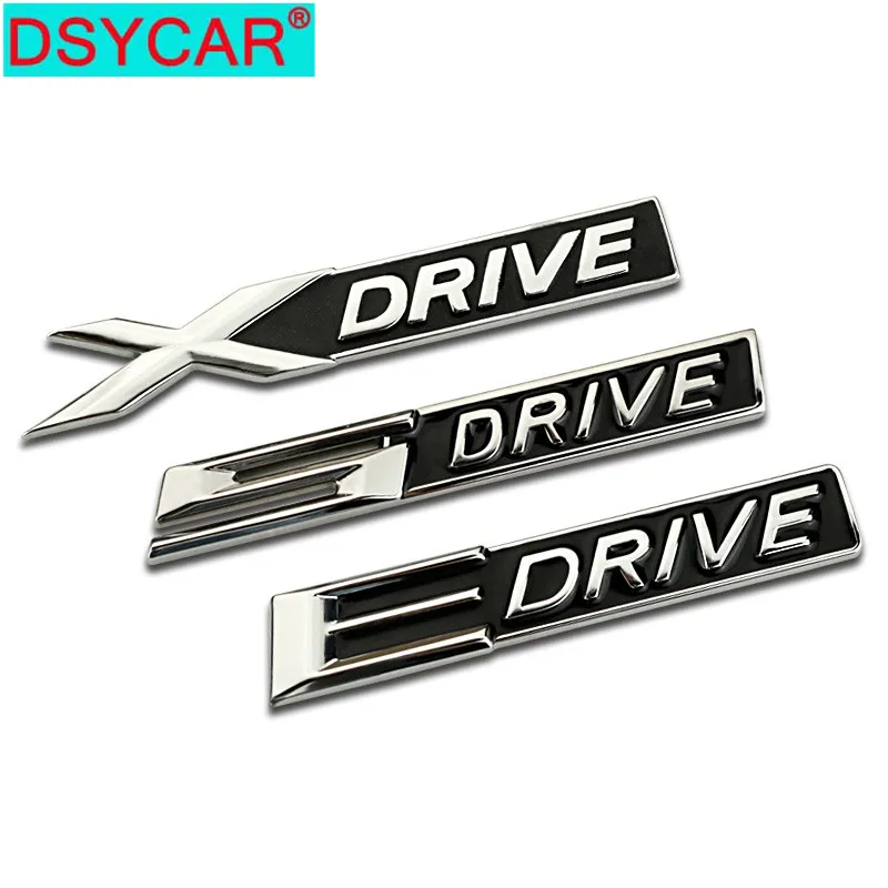 DSYCAR 1 шт. 3D металлический X E 5 Drive автомобильный боковой брызговик задний багажник