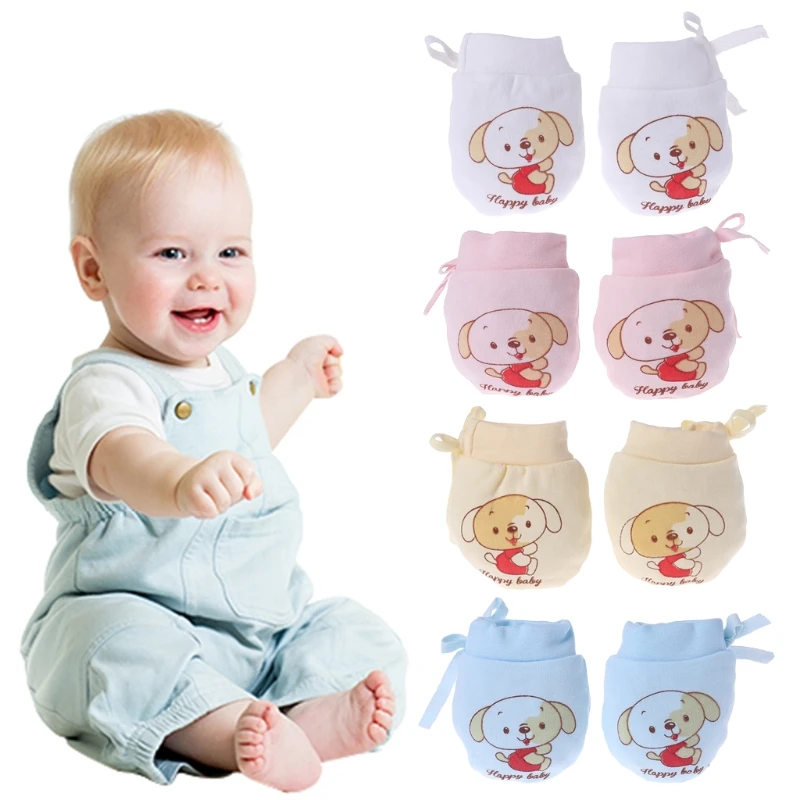 

Baby Glove Anti Scratch Face Handguard Protect Soft Newborn Mitten Blend Cotton New Dropship