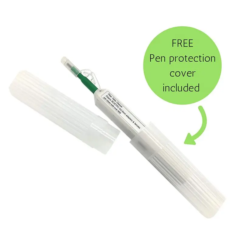 

Fastest Delivery Fiber Optic Cleaning Pen Field Tested Fiber Cleaner 800+ One Click Cleans (SC/ST/FC/SC/APC) New Arrival