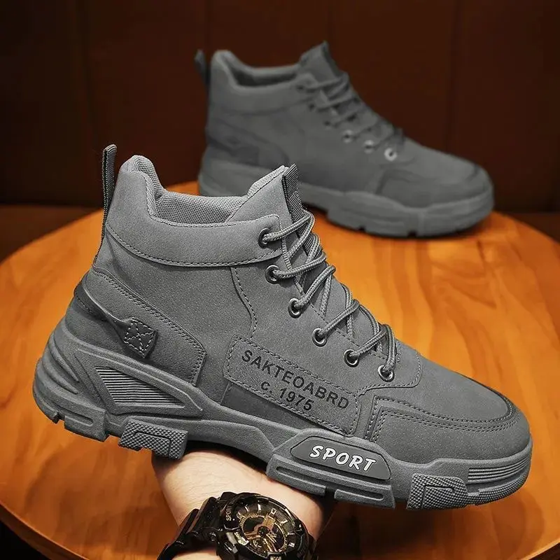

Brand Men Boots Tactical Military Combat Boots Outdoor Hiking Boots Winter Shoes Light Non-slip Men Desert Boots Ankle Boots