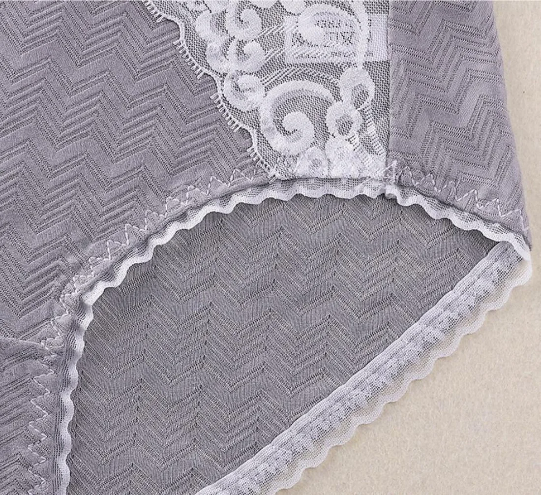 

Women Cotton Panties Female Underpants Leak Proof Menstrual Underwear Lingerie Solid Seamless Knickers Lady Shapewear 60-70KG