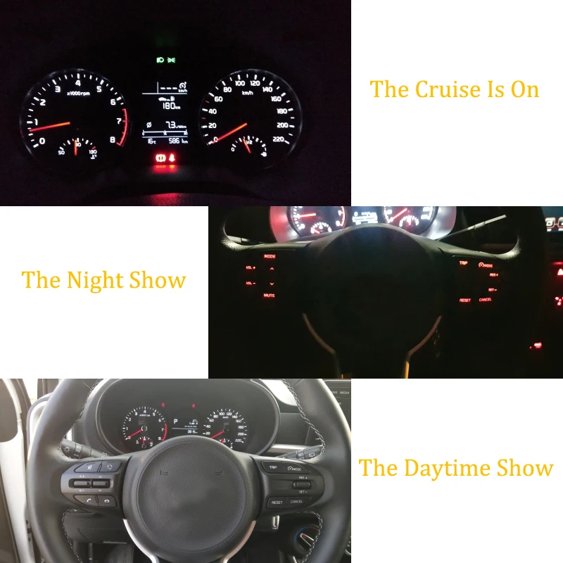 Кнопки управления круиз контролем на руль для KIA K2 RIO 2017 2018 2019 Bluetooth переключатель