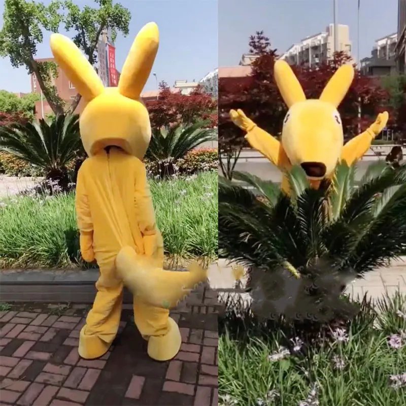 

Kangaroo Mascot Costume Suits Cosplay Party Game Dress Outfits Clothing Advertising Promotion Carnival Halloween Easter Adults