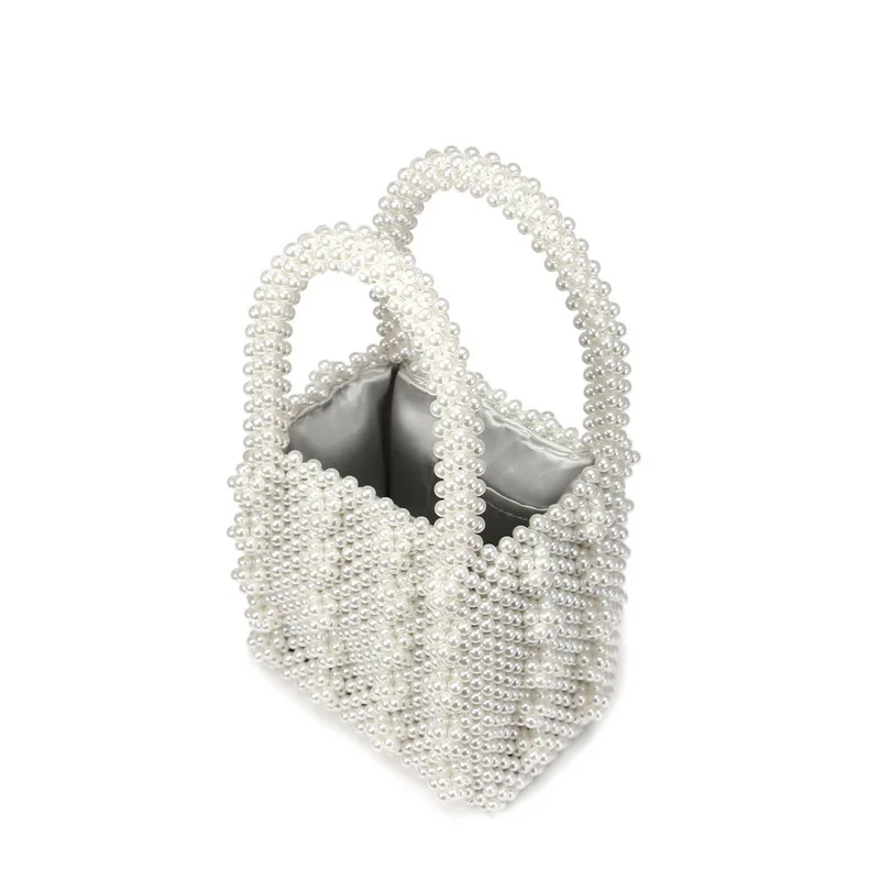 Бренд ручной жемчужные сумочки Lady beaded сумка Для женщин вечерние Винтаж сумки Ins маленькая сумка с клапаном мини сумка через плечо