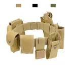 10 шт. многофункциональные ремни безопасности тактические военные тренировочные ремни для стрельбы для страйкбола ремни с чехлами