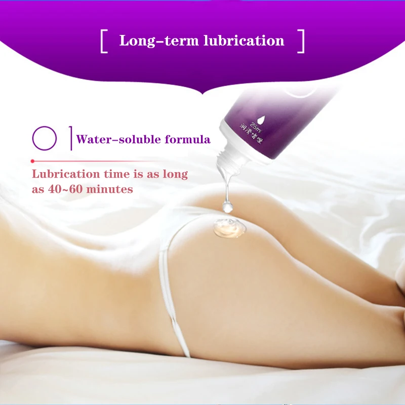 25 мл смазка на водной основе для анального секса Transprant лубрикант орального Gel Exciter