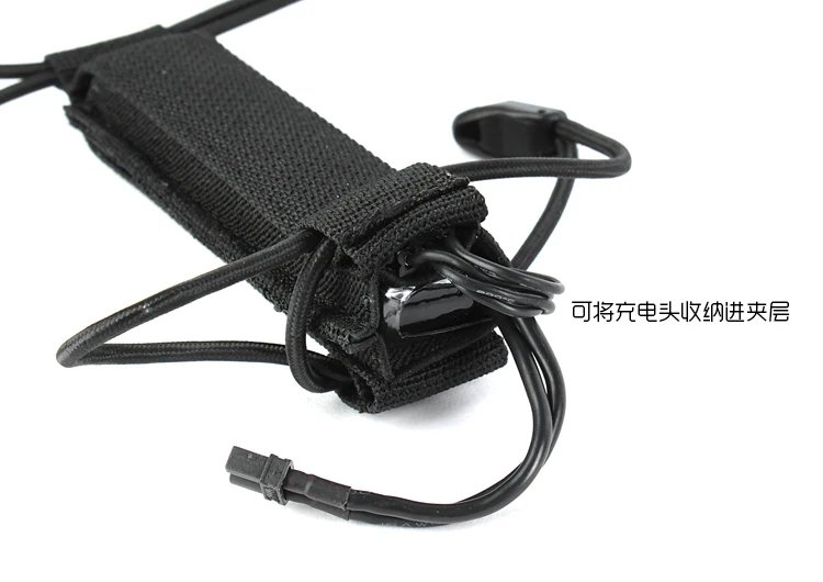 Outdoor Sports Tactical Battery Bag Compatible With 416C / MCX / MPX Wood Guard Fish Bone PDW Short Protrusion