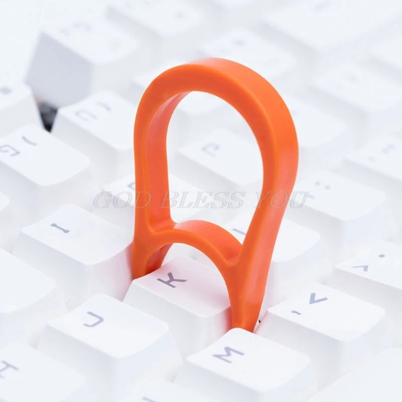 10 шт. механическая клавиатура Keycap Puller Remover Key Cap фиксирующий инструмент цвет