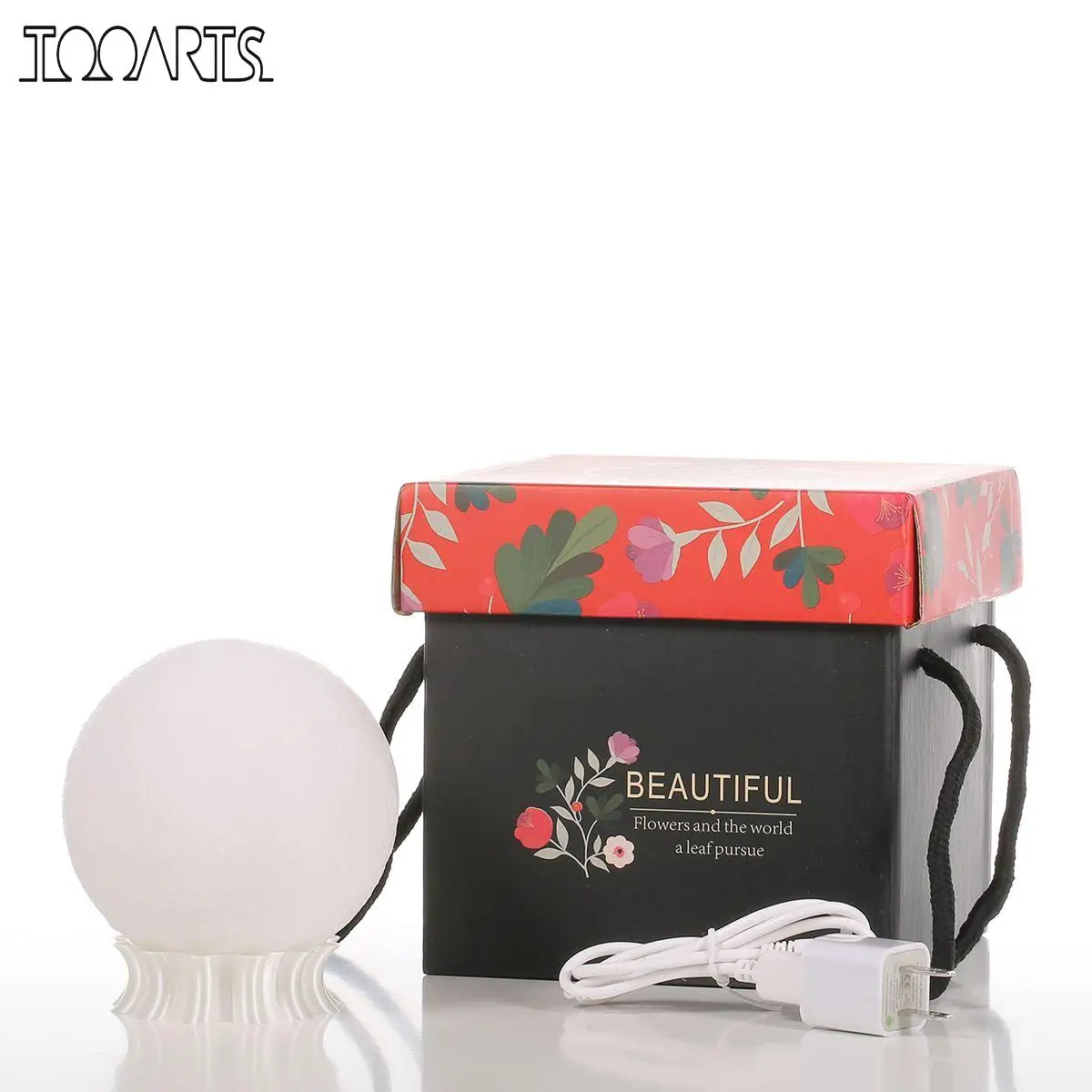 Новый 3D напечатанный лунный светильник современная скульптура украшение для