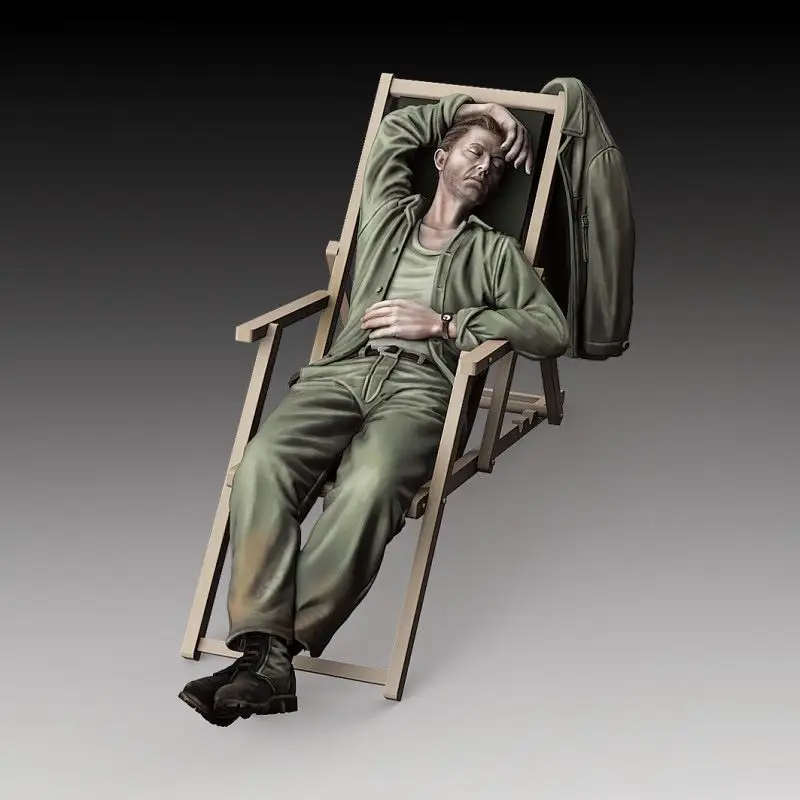 

1/35 Resin Model Figure GK，Unassembled and unpainted kit