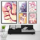 Картина на холсте из аниме Idolmaster, милые Мультяшные постеры с риаму юмеми и девочкой, настенные художественные картины, домашний декор для спальни