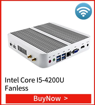 MSECORE I3 4010U безвентиляторный мини ПК Windows 10 Настольный компьютер промышленный linux неттоп barebone 6COM 2* Gigabyte LAN HTPC WiFi