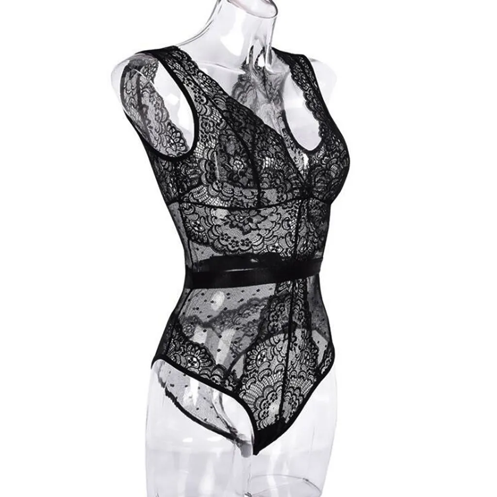 

Women Sexy Lingerie Swimwear Solid Gauzy Bikini Lace G-string Swimsuit Female Bathing Suit Beachwear Thong Biquini Nightwear2021