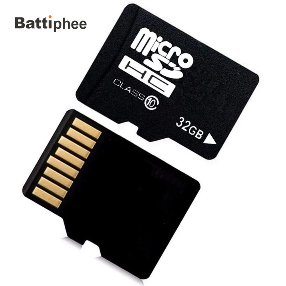 Micro карты Battiphee 32G класс 10 высокоскоростная карта памяти TF с адаптером мобильный
