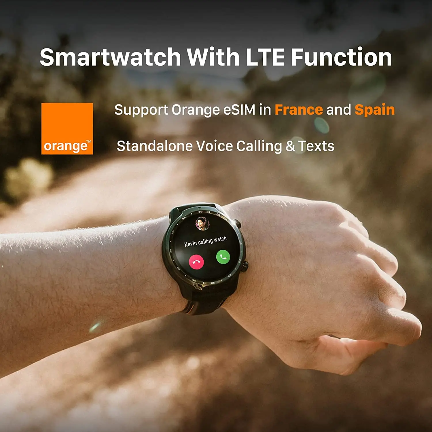 ticwatch pro 3 lte wear os smartwatch vodafone deuk mens sports watch snapdragon wear 4100 8gb rom 3 to 45 days battery life free global shipping