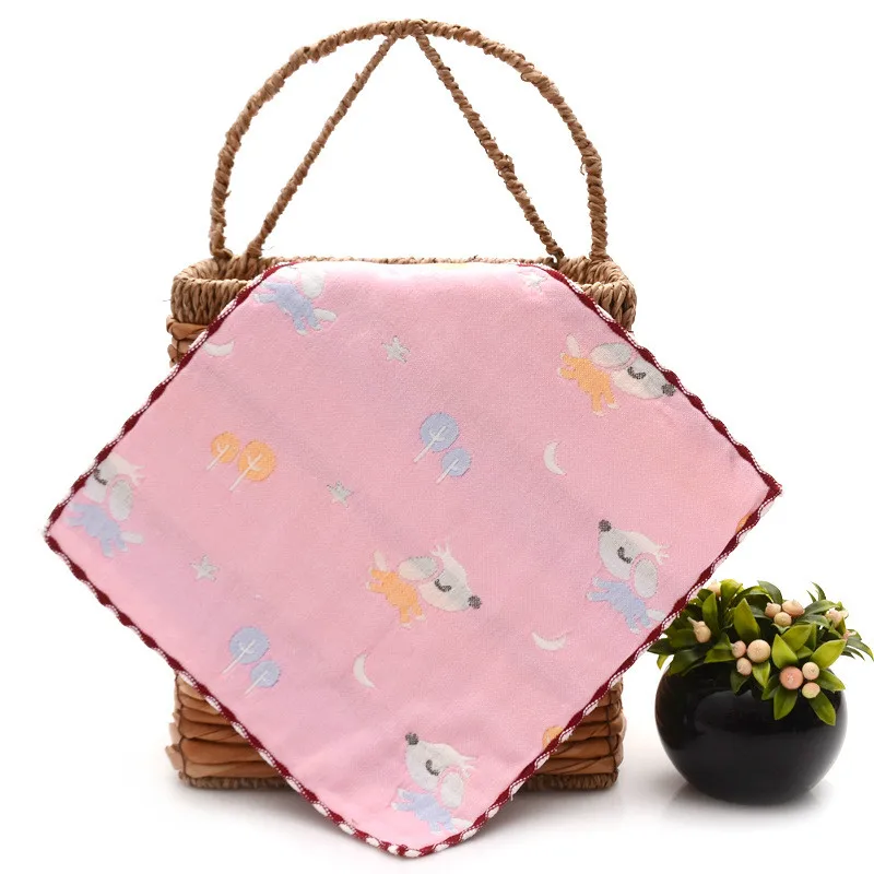 Цветной хлопковый носовой платок для детей 2 шт.|Полотенца лица| |