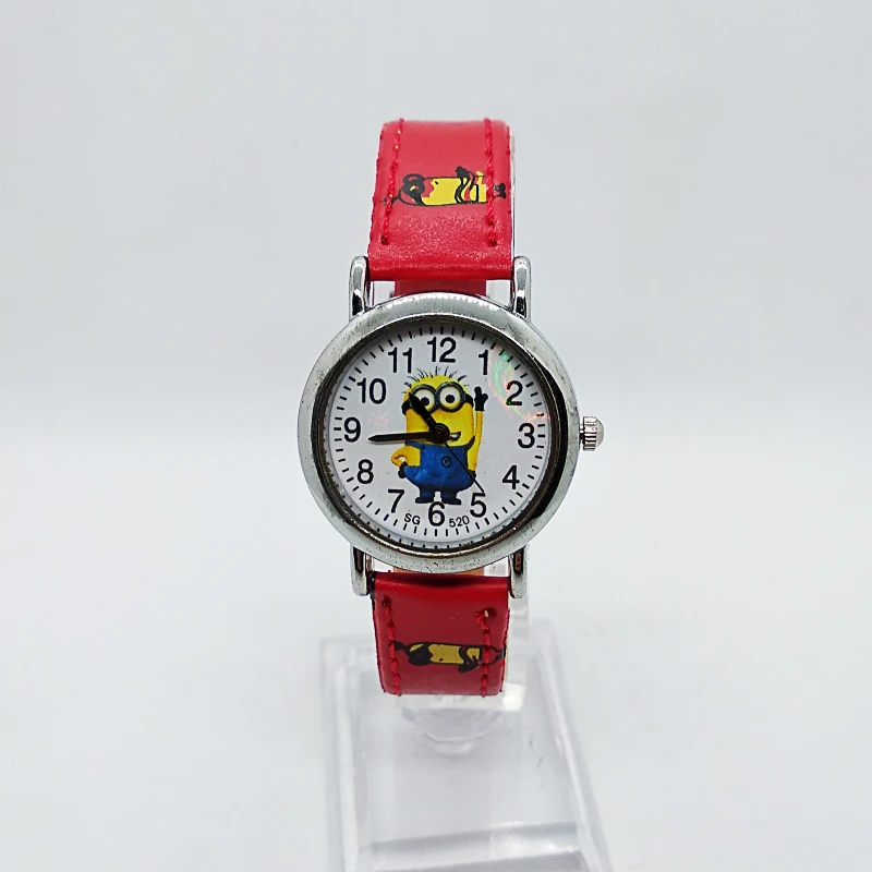 Новинка 2019 детские часы с объемным рисунком Больших Глаз мужские кварцевые