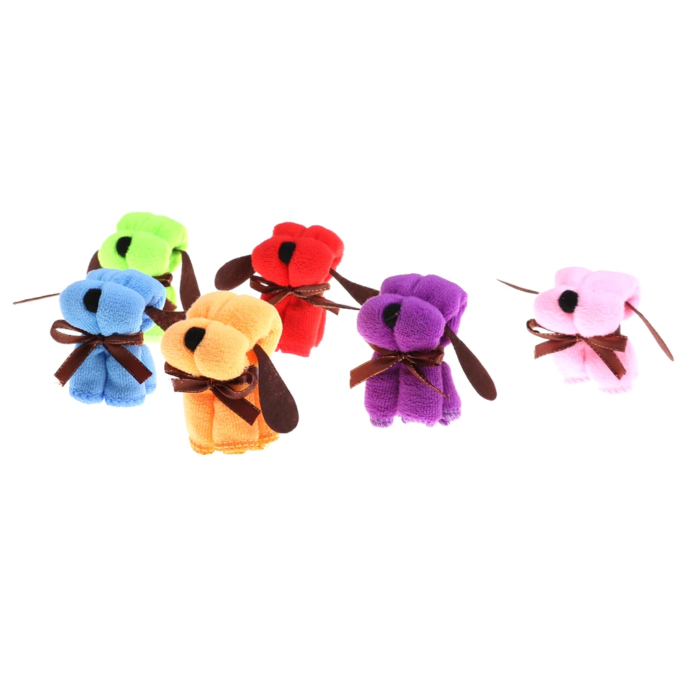 Новинка! Хлопковое полотенце в форме милой собаки для торта креативный подарок