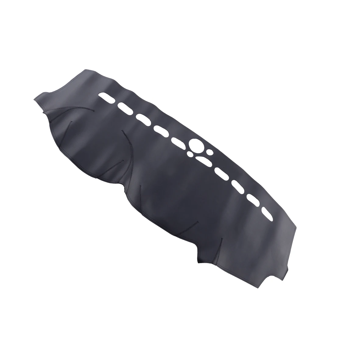 

Черный коврик из искусственной кожи для приборной панели, чехол для приборной панели, подходит для Jeep Grand Cherokee 2011 2012 2013 2014 2015 2016 LHD