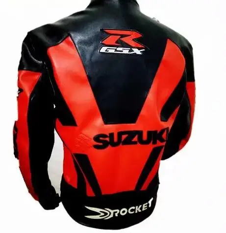 Куртки для мотоциклистов гоночные куртки из искусственной кожи черные и синие