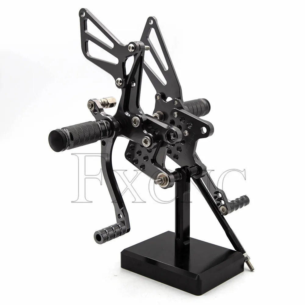 CNC мотоцикл подножки отдых Rearset задний Набор Подножка для Suzuki GSXR 600 750 1000 K1-K5 SV 650 SV650S SV1000/S 1998