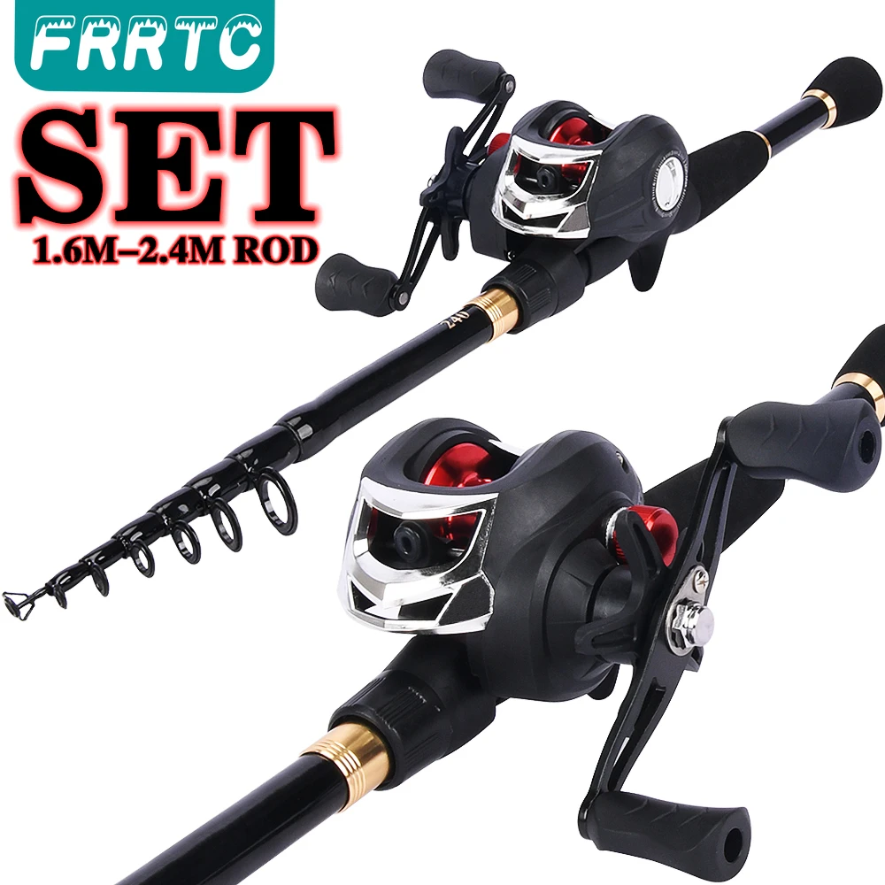 

Рыболовная телескопическая удочка, 1,6-2,4 м, с 19 + 1 шарикоподшипником