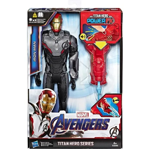 

30 см Марвел Супергерои с принтами "Marvel", "Мстители": завершающей Titan Hero Мощность FX фигурка железного человека