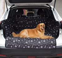trunk dog carrier waterproof seat cover foldable oxford protector cushion pet mat pad hammock dog cat anti dirty autostoel hond
