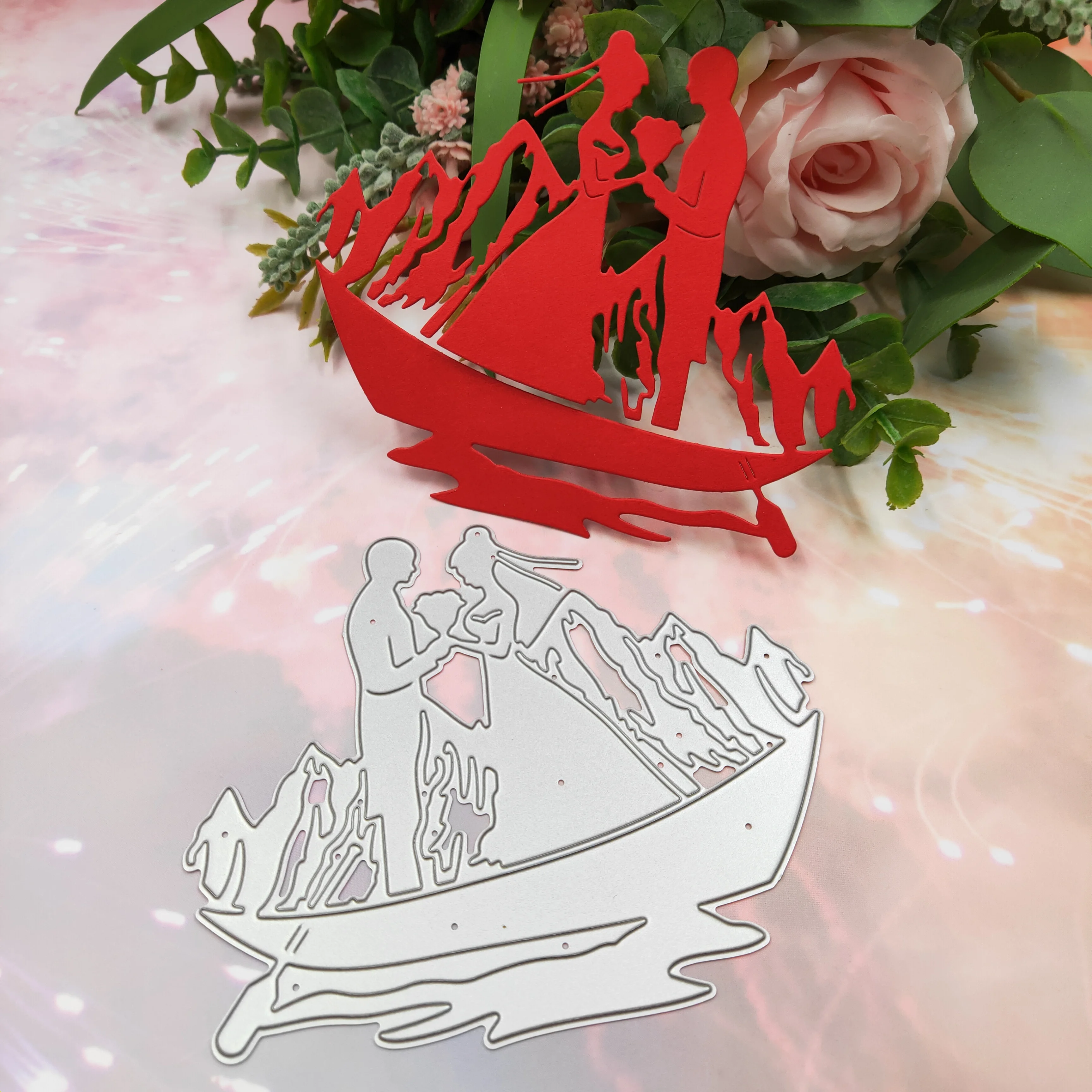 

Wedding boat metal cutting dies 2020 new DIY scrapbook paper card decorative crafts embossing mold