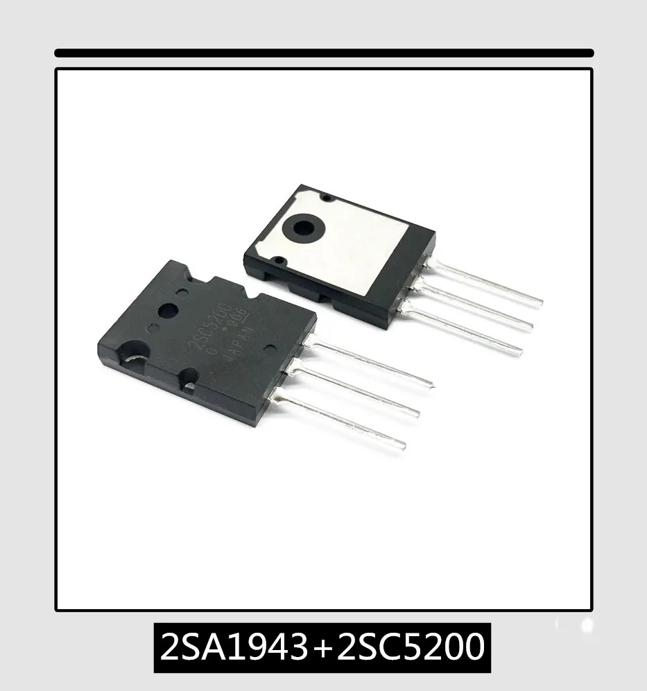 Импортный оригинальный звук высокой мощности 2SA1943 2SC5200 A1943 C5200 2019 5 пар 100 + TO-3P %
