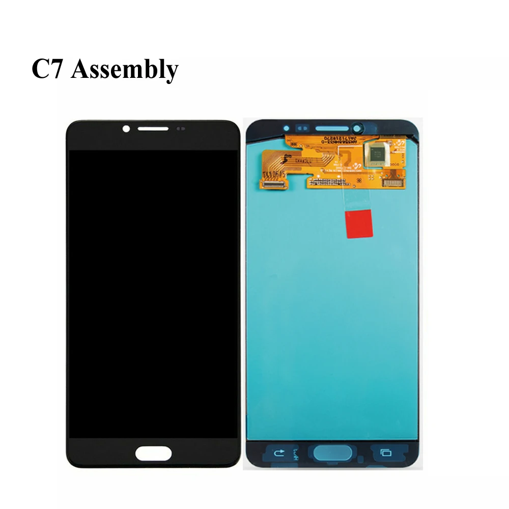 Weida For Original New Samsung Galaxy C7 C8 C9 LCD Display Touch Screen Digitizer Assembly Replacement for C7 C8 C9 LCD