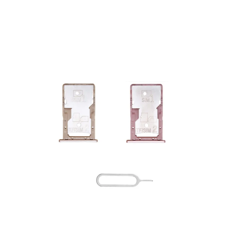 

Комплект одежды из 2 предметов для Xiaomi Redmi 4A лоток sim-карты держатель лотка sim-карты Слот держатель разъем адаптера запасные части