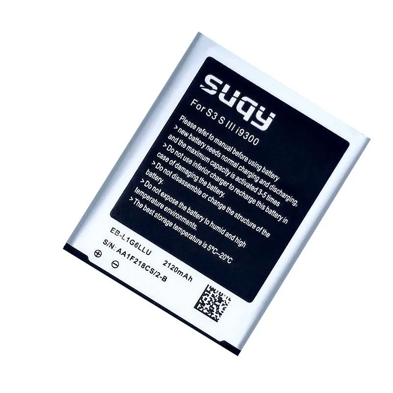 Высокая емкость 2120 мА/ч EB L1G6LLU Мобильный телефон батарея для Samsung Galaxy S3 SIII i9300