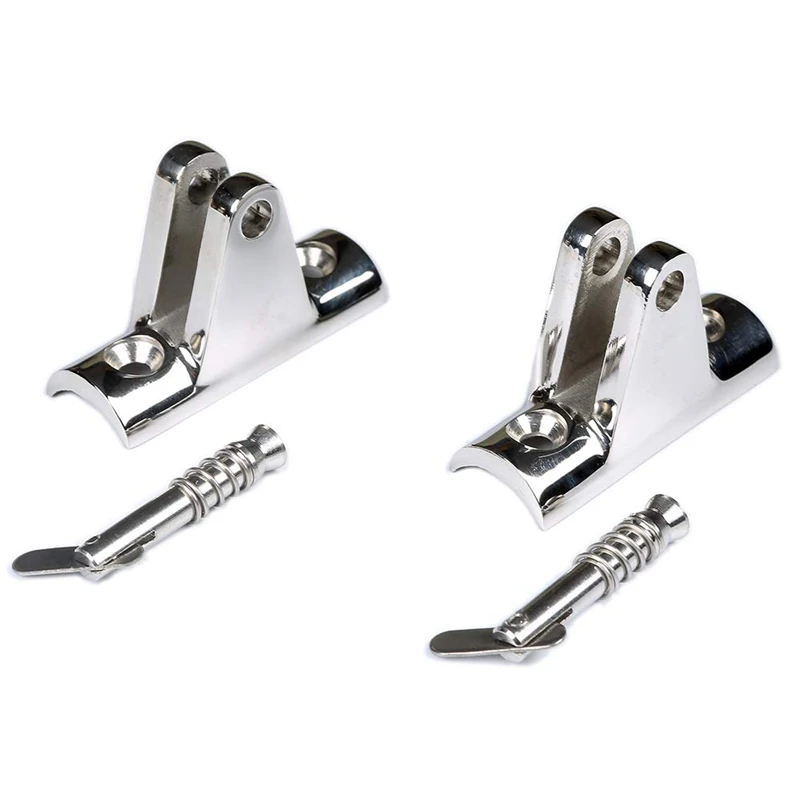 Палубные шарниры Bimini Top фитинги Вогнутое основание фурнитура со съемными